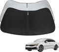 Windshield Sun Shade for Kia K5 2021-2026, Custom Fit Front Window Sunshade GT/GT-Line/Sedan Sun Protector & Heat Blocker Car Accessories, Sun Visor Keep Car Cool