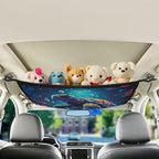 Turtle Seagrass Car Roof Storage Bag Car Seat Organizer Roof Storage Premium Car Seat Organizer One Size Inner Car Accessories