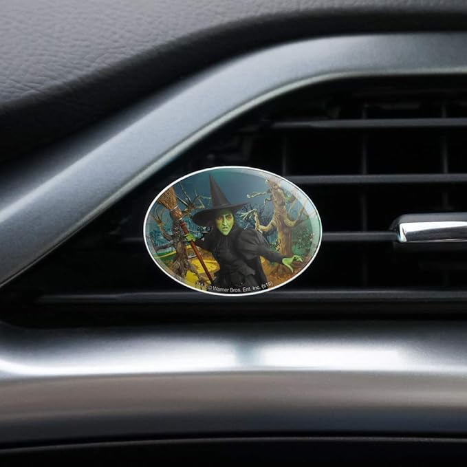 Wizard of Oz Wicked Witch Character Car Air Freshener Vent Clip