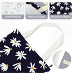 Daisy Decor Car Trash Bag Car Garbage Bag Hanging Cars Trash Can Spring Decor Waterproof Cars Back Seat Organizer for Vehicle Travelling Camping