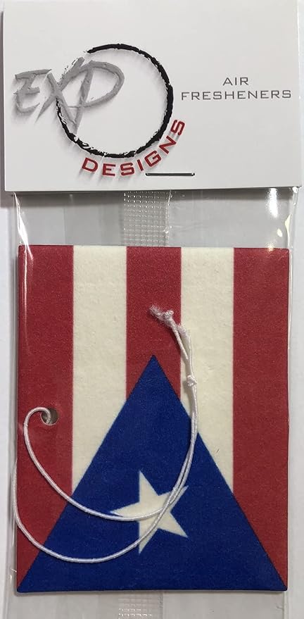 Puerto Rican Flag Air Freshener