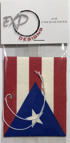 Puerto Rican Flag Air Freshener