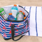 SCOUT The Stiff One - Large, Soft, Lightweight, Insulated Cooler with Hard Bottom, Beach, Family, Travel, Picnic Cooler