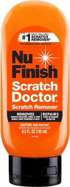 Nu Finish Car Scratch Remover, Scratch Removal for Cars Eliminates Paint Scrapes, Scuffs, Haze and Swirls on Cars, Boats and Motorcycles , 6.5 Oz, White