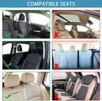 Car Neck Pillows Diamond Seat Auto Headrest Cushion Head Rest Neck 2 Pack Headrest Fit for Most Cars Universal Car Pillow Support Relax Crystal Rhinestone Pu Leather Bling Interior(Black)