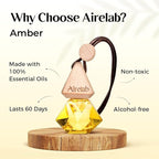 Car Air Freshener 8ml | Perfume Style Freshener Inspired by J.P.G Le male elixir Fragrance | Natural Essential Oil Glass Bottle with Wooden Diffuser | Lasts Up to 60 Days