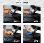 Dr. Beasley's Plastic Trim Coating Kit for Autos - Permanent Ceramic Nano Coating for Exterior Plastic, Blocks UV, Resists Marring and Etching, Makes Cleaning Fast and Easy