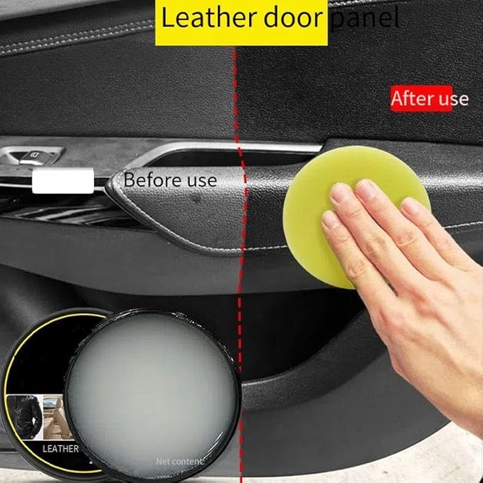 Leather Cleaner and Leather Sofa, Boots and Shoes, Wallet, Saddle and tack, Jacket, car seat Leather/Leather Softener
