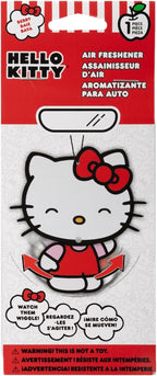Hello Kitty Automotive Air Fresheners: PlastiColor Wiggle Hanging Car Air Freshener - Odor Eliminator for Car, Cute Hanging Air Freshener for a Fresh Driving Experience, 6 Packs
