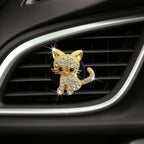 Bling Rhinestone Car Air Vent Clip,Dashboard Outlet Clip,Car Air Freshener Vent Clips,Car Air Conditioning Outlet Clip Decorative,Bling Car Accessories Car Interior Decoration Charm,Cute Car Decor