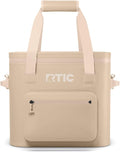 RTIC 30 Can Ultra-Tough Soft Cooler Pro, Insulated, Waterproof, Leak Proof, Portable Floating Bag for Beverage, Drink, Lunch, Outdoor, Beach, Car,Camping, Picnic, Fishing, Boat
