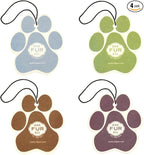 One Fur All Pet House Car Air Freshener - Variety Pack Pack of 4 - Non-toxic Car Air Freshener - Pet-Friendly Air Freshener For Small Spaces & Car - Hanging Odor Eliminating Air Freshener