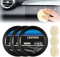 2025 New Leader Cleaning and Care Cream & Cleaning Paste for Leather Care, Automotive Interior Leather Cleaning Cream, Car Leather Conditioner Oil Paste, Leather Repair Kit for Car, Furniture (3PCS)