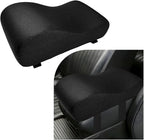 Car Armrest Cushion, 12.2"×6.3"×3.9" Memory Foam Center Console Armrest Pad, Comfortable Armrest Console Pillow Protector for Most Vehicles, Universal Car Accessories (Black)