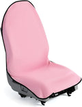 lebogner Waterproof Sweating Car Seat Cover for Post Gym Workout, Running, Swimming, Beach and Hiking, Universal Fit Anti-Slip Bucket Seat Protector for Cars, SUVs and Trucks, Machine Washable, Pink