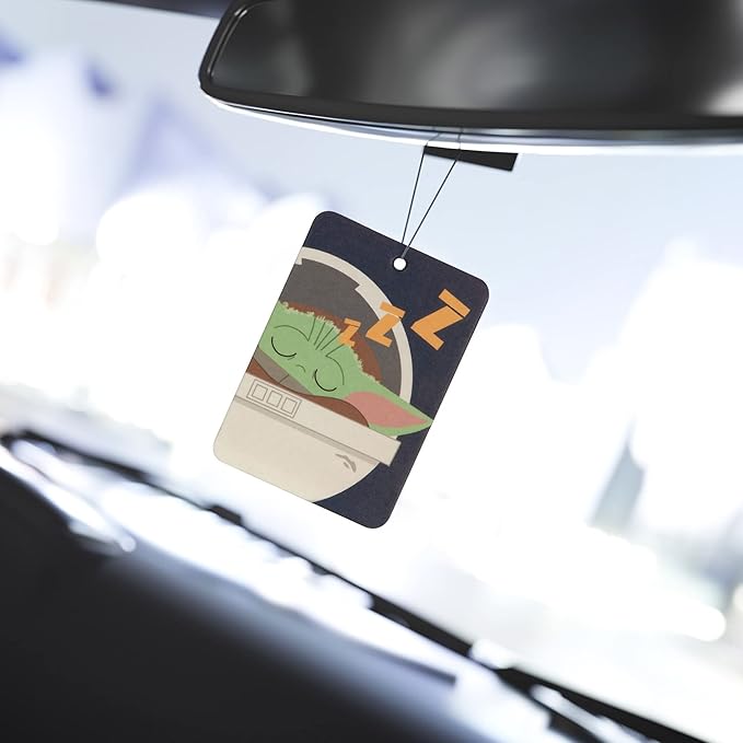Star Wars The Mandalorian Grogu Sleeping Air Freshener