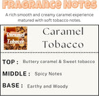 Car Air Freshener | Caramel Tobacco Scent Car Fresheners for Women & Men | Long Lasting Fragrance Car Scents | Air Diffuser with Car Vent Clip (2 Pack Car Scent), Clear