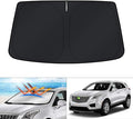 KUST Windshield Sun Shade for 2017-2024 2025 2026 Cadillac XT5 Accessories Window Shade Foldable Sunshade Protector Blocks UV Rays Keep Car Cooler