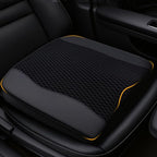 Car Seat Cushion for Long Driving Memory Foam Wedge Leather Cushion for Back Pain & Tailbone Pain Relief Non Slip & Ergonomic Car Seat Pillow Pad, Fit for Most Car Truck Office Chair & Wheelchair