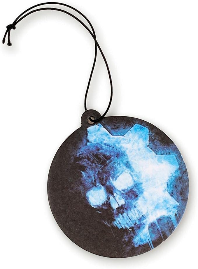 Gears of War Collector’s Edition Air Freshener – Long-Lasting Car Scent – Officially Licensed Merchandise Video Game Collectible – Ideal Gift for Gamers – Natural Fragrance for Car, Home & Office