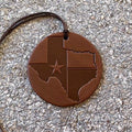Air Flair | Leather Car Air Freshener | Lonestar | Texas (1) Leather Scent)
