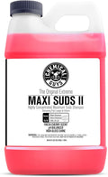 Chemical Guys Maxi Suds II Foaming Car Wash Soap – High Foam Car Wash Soap, Cherry Scent Shampoo and Gloss Booster for Foam Cannons, Guns or Buckets – Gentle, Safe for Trucks, SUVs, and RVs, 64 oz