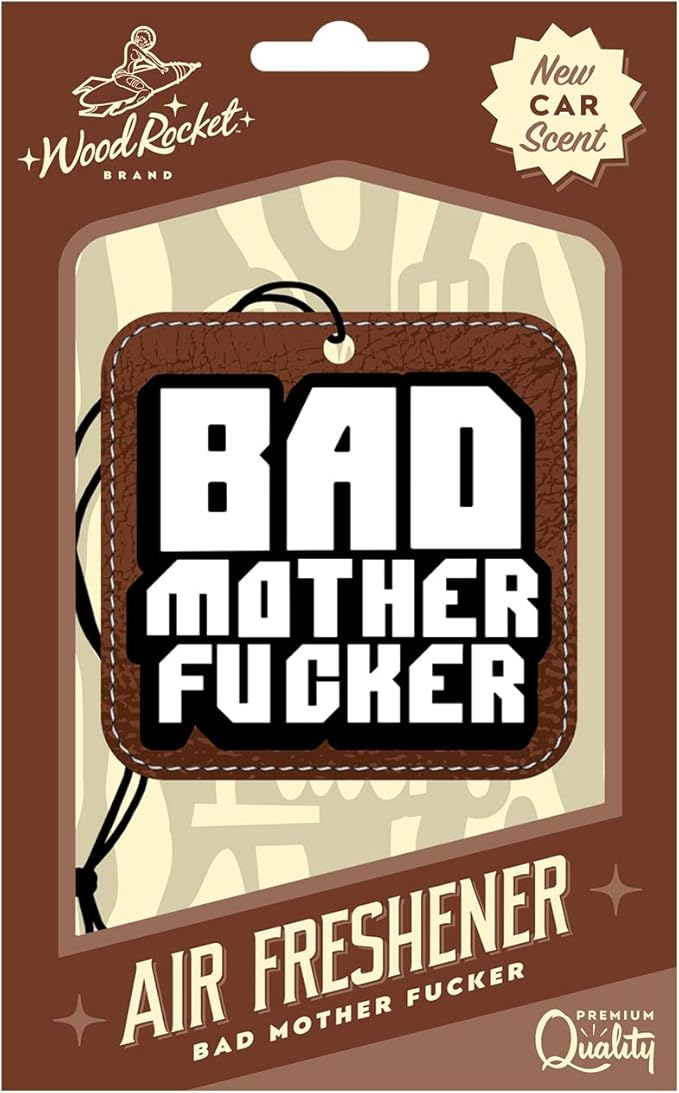 Bad Mother Fucker Air Freshener