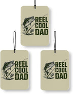 Fishing Dad Gifts 3 Pcs, Fishing Gifts for Dad, Fisherman Gift for Men Air Freshener Hanging Decor for Cars Closet Drawer Books Accessories Gifts