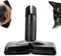 Vacuum Cleaner Brush Attachment for Removing Pet Hair (2.0 Improved Version) Cats & Dogs Lint Remover for Furniture, Carpets, Car Detailing, Universal Fit with Adapter 1 1/4 and 1 3/8 inches