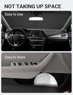 Proadsy 2026 Upgrade Front Windshield Sun Shade Foldable Sunshade Protector Custom Fit 2015-2019 Sonata Sedan Accessories