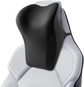 BABUR Car Headrest Pillow | Ergonomic Memory Foam Neck Shoulder Support Pillow with Adjustable Design & Enlarged Surface | Pain Relief for Driving Travel Sleeping | Black 1 Pack