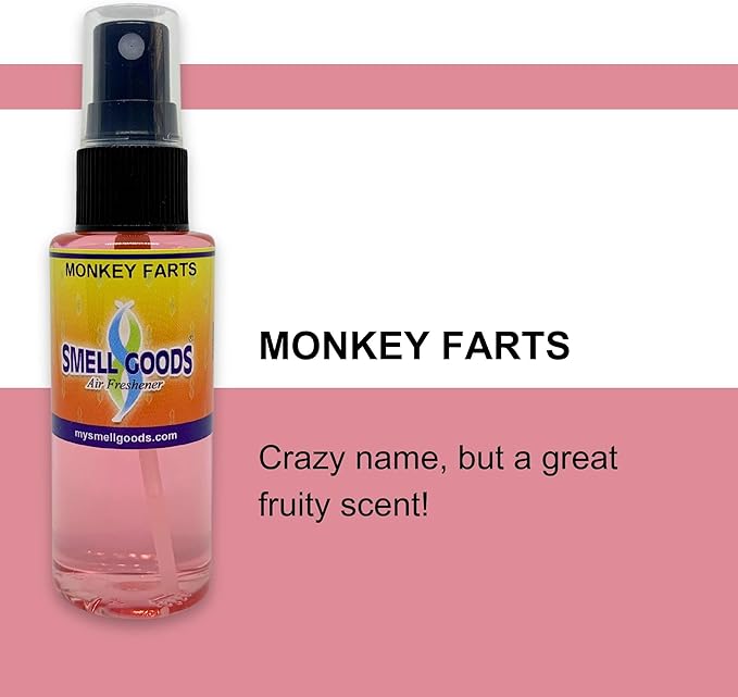 Fine Mist Fragrance Air Fresheners, Monkey Farts