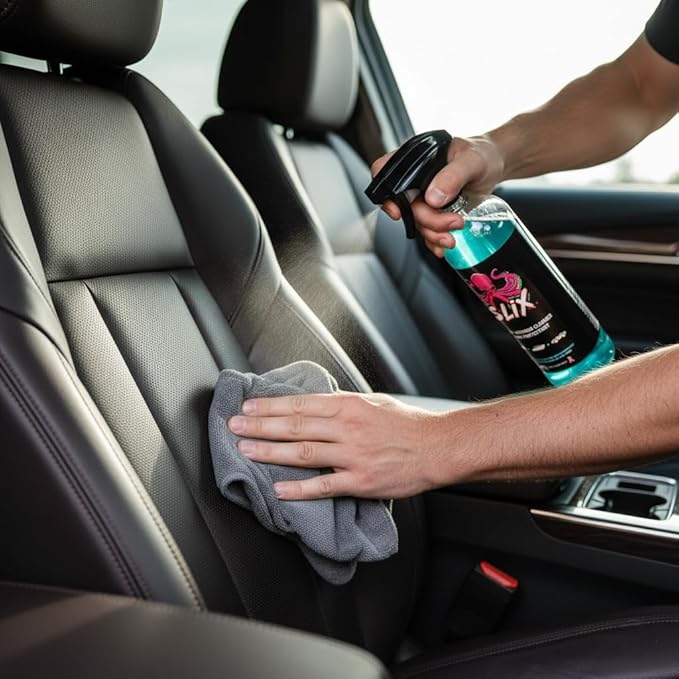 SLIX Interior Detailing Spray and Protectant for Cars and Boats | UV Protectant to Protect from Fading and Cracking | Restores and Refreshes Surfaces | Professional Grade Detailer | 32 FL Oz