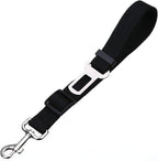 Elisel Elisel 2 Packs Adjustable Length Pet Dog Cat car seat Belt Pet seat Belt Pet Accessories for Dogs Cats and Pets (Black)