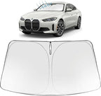 Proadsy Windshield Sun Shade for BMW i4 2022-2026 Foldable Front Sunshade Protector Sun Visor Blocks UV Rays Keep Car Cooler Accessories