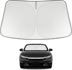 Proadsy 2026 Upgrade Windshield Sun Shade Custom Fit 2017-2021 Clarity Foldable Front Sunshade Protector Sun Visor Blocks UV Rays Keep Car Cooler