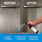 DRIP Home Ceramic Coating Spray Kit - Protect Kitchen & Bath - Stainless Steel - Adds Extreme Gloss and Shine to All Surfaces - Repels Grime and Liquids - Make Your Home Look New and Keep it New!