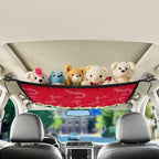 Watermelon Pattern Car Roof Storage Bag Car Storage Bag Organizer Premium Car Seat Organizer Can Hold Mobile Phone, Wallet, Glasses