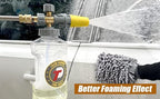 Tool Daily Foam Cannon, Adjustable Foam Blaster, Snow Foam Lance with M22 and 1/4 Inch Quick Connect, Additional Orifice Nozzle 1.1mm, 1.5 Liter