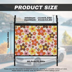Car Roof Storage Bag Flower Series Car Organizer for Car Seat Multi-Purpose Car Bag Storage Box Organizer Pouch Pocket Can Hold Mobile Phone, Wallet, Glasses
