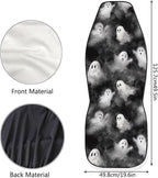 Car Seat Covers Accessories 2 Pieces Car Front Seat Covers, Universal Fit Auto Interior Bucket Seat Covers(Ghost 68)