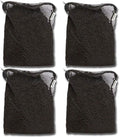 Activated Charcoal Carbon Pellets in Free Mesh Media Bags for Aquarium Fish Pond Tank Canister Filter (20 lbs, 4-Pack)