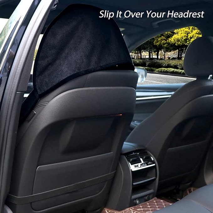Waterproof Sweating Car Seat Cover for Post Gym Workout, Running, Swimming, Beach and Hiking, Universal Fit Non-Slip Bucket Seat Protector for Cars SUV Trucks, Machine Washable (Off-White)