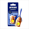 AREON Fresco - Bottle Hanging Car and Home Air Freshener - Verano Azul (Seashore Freshness)
