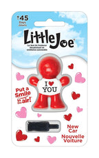 Little Joe 96410-6PK I Love You New Car Scent Car Air Freshener Vent Clip, Fights Odors for up to 45 Days, Long-Lasting Freshness, Cute Car Odor Eliminator, Pack of 6