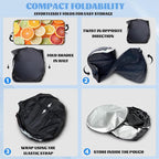 Fruit Car Window Sun Shield Citrus Orange Lemon Lime Grapefruit Slices Front Window Sun Shade Block UV Rays Sun Shade Visor Protector for Car Sedan Truck SUV Accessories 59" L x 31.5" W