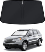 KUST Windshield Sun Shade for CRV 2007–2009 2010 2011 Honda CR-V Window Accessories Shade Sun Visor Foldable Blocks UV Rays