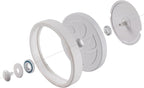 ATIE Pool Cleaner Large Wheel C6 Assembly with Bearing C60, Tire C10, Axle with Sand and Grave Guard C66, Screw C55 and Washer C64 for Polaris 280 Pool Cleaner