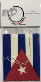 Cuban Flag Air Freshener