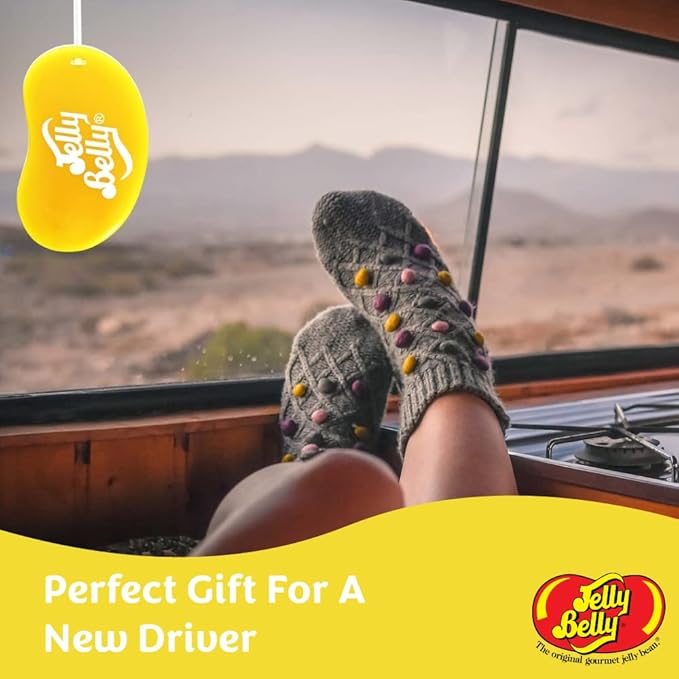 Jelly Belly 15217 3D Jelly Bean Air Freshener - Lemon Drop